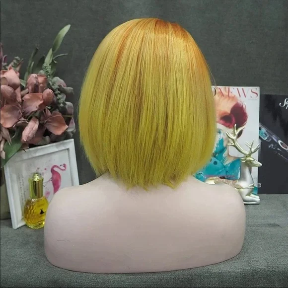 Ladies women’s Swiss lace front wig